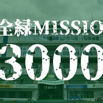 【全緑MISSION3000】11/20 最終戦 3,000